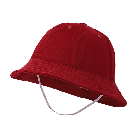 XZNPDUCQ Kids Sun Hat UPF 50+ Bucket Hats for Boys Girls Childrens Hat Solid Color Casual Versatile Durable Sunshade Baby Fisherman Hat 2 5 Year Old Mens And Womens