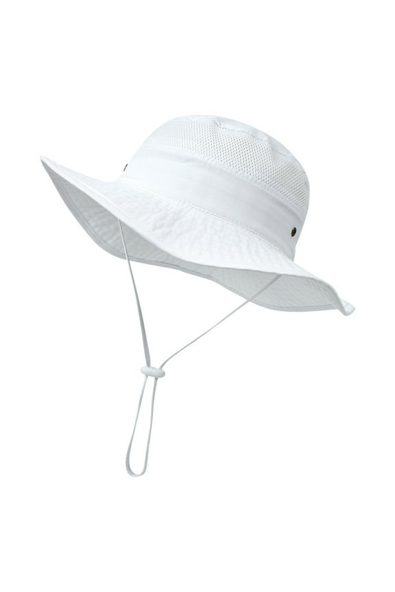 Kids Sun Hat UPF 50+ Bucket Hats for Boys Girls Kid's Sun Hat Wide Brim UPF 50+ Protection Hat For Toddler Boys Girls Adjustable Bucket Hat