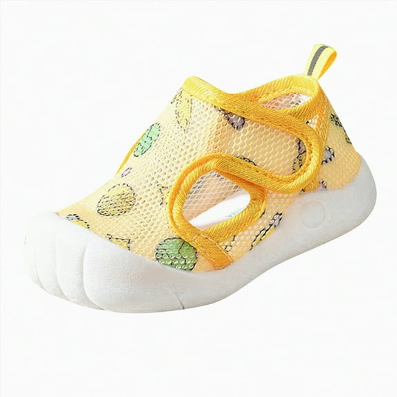 XZNPDUCQ Kids/Toddler Shoes Toddler Boys Girls Breathable Sneakers Athletic Running Shoes (Toddler/Little Kids/Big Kids) Casual Shoes Walking/Running Shoes (Yellow,8.5)