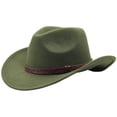 thumbnail image 1 of XZNPDUCQ Summer Sun Protection Wide Brim Hat Classic Western Cowboy Hat For Boys And Girls With Upturned Brim, 1 of 7