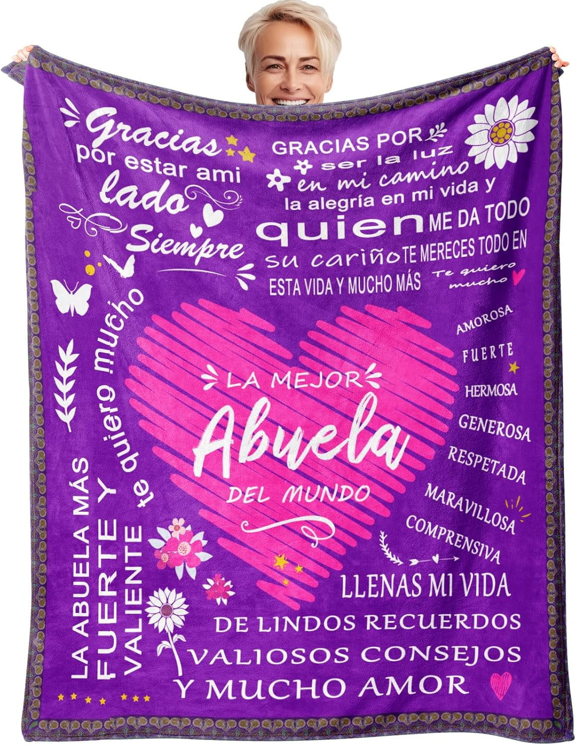 XZYG Abuelita Gifts in Spanish Regalos para Abuela Grandma Birthday ...