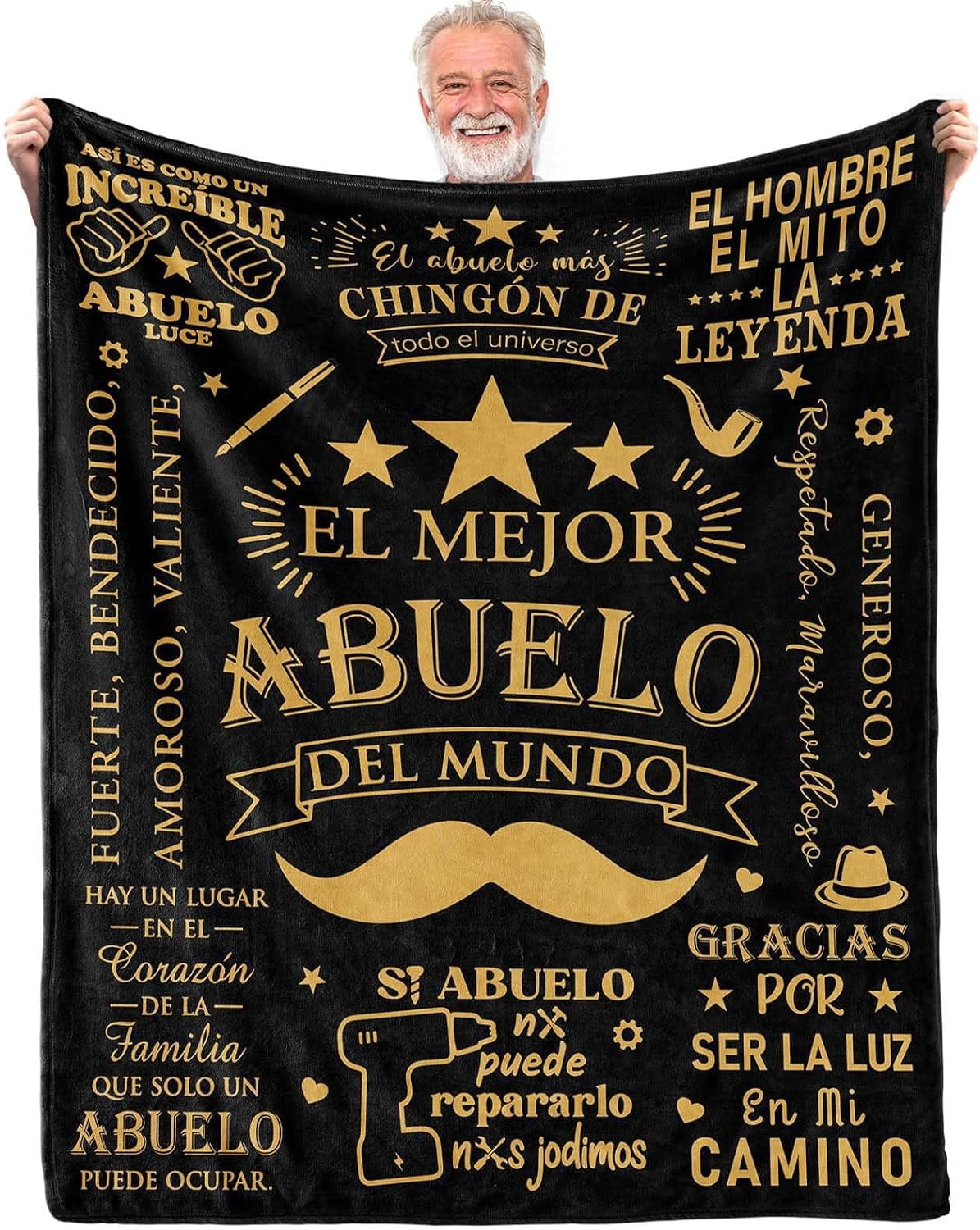 XZYG Abuelo Gifts in Spanish Regalo para Abuelo El Mejor Abuelo Del ...