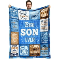 XZYG Fathers Day Son Gifts Gifts for Son Son Gifts from Mom Dad Adult Son Gift Ideas Birthday Gifts for Son Gifts for Adult Grown Son Son Graduation Gifts to My Son Blanket(30*40inch)