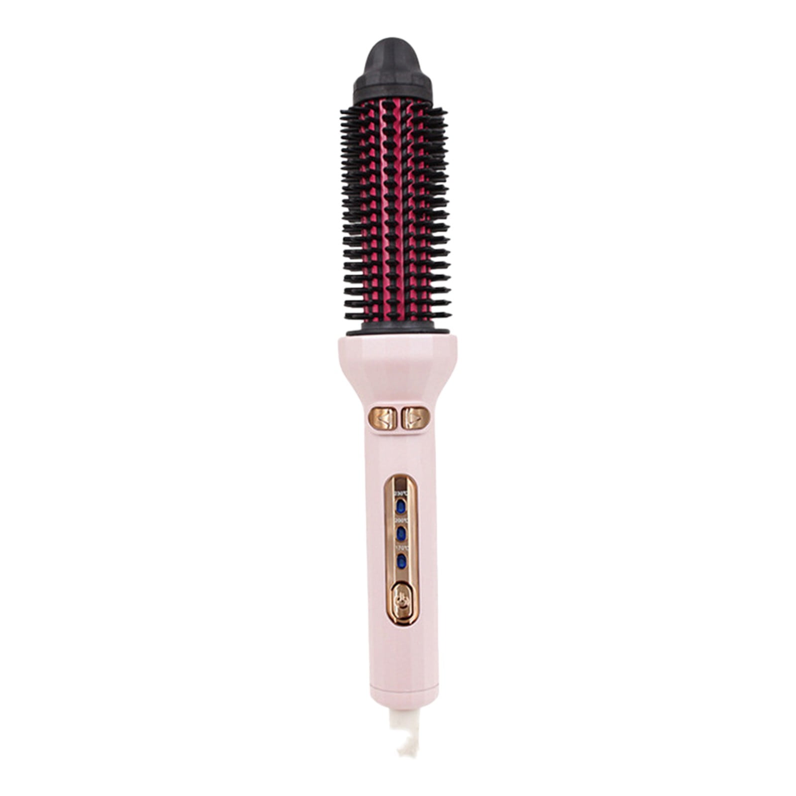 DAILYLIFE Rotating Hair Dryer Brush With 2 Brushes - 4-in-1 Hot Air Styler For Drying, Curling, Straightening - Black & Gold | Buy Now With Express International Delivery - View #5