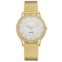 XZYYR Quartz Watch Stainless Steel Dial Casual Bracele Watch Womens Watch Expansion Band Dial for Men Womens Fashion