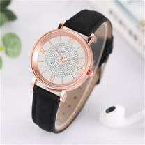 XZYYR Quartz Watch Stainless Steel Dial Casual Bracele Watch Wrist Bands Men Elastic Watch Womens Watch Stretch Band