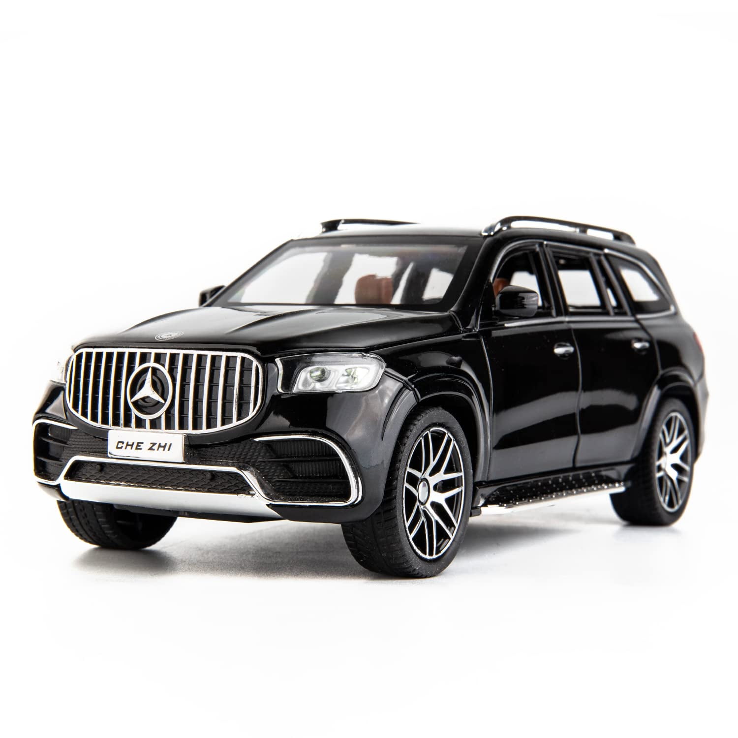 1/24 Bugatti Atlantic Model Car - Zinc Alloy Diecast Pull Back Toy With Lights & Sound, Gift For Kids