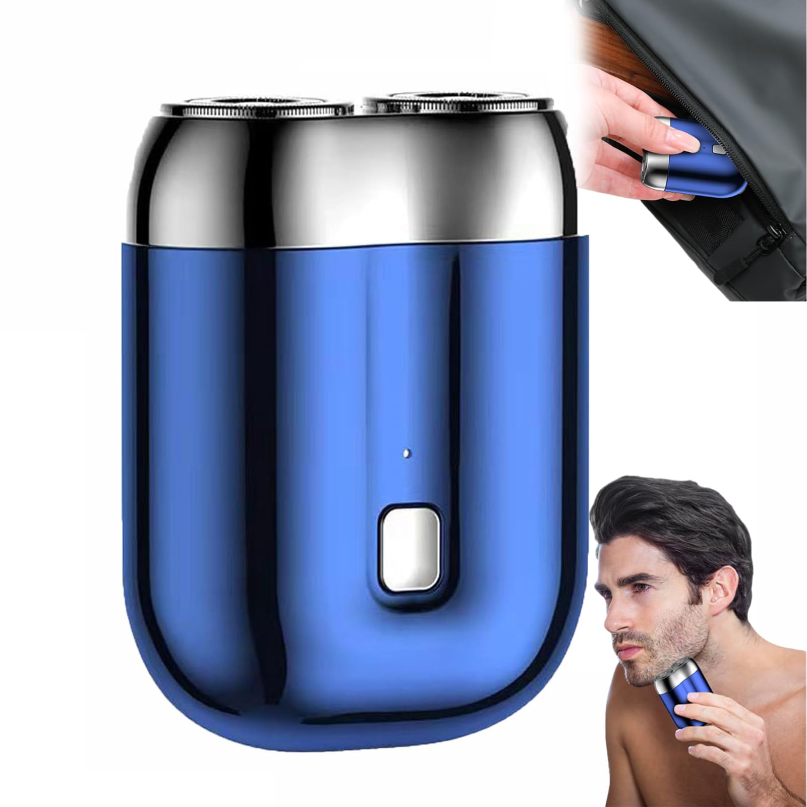 Electroic Razor Small XZZ Shaver,Electric Razor,Mini Razor, Mini Dual-Head Electric Shaver ...