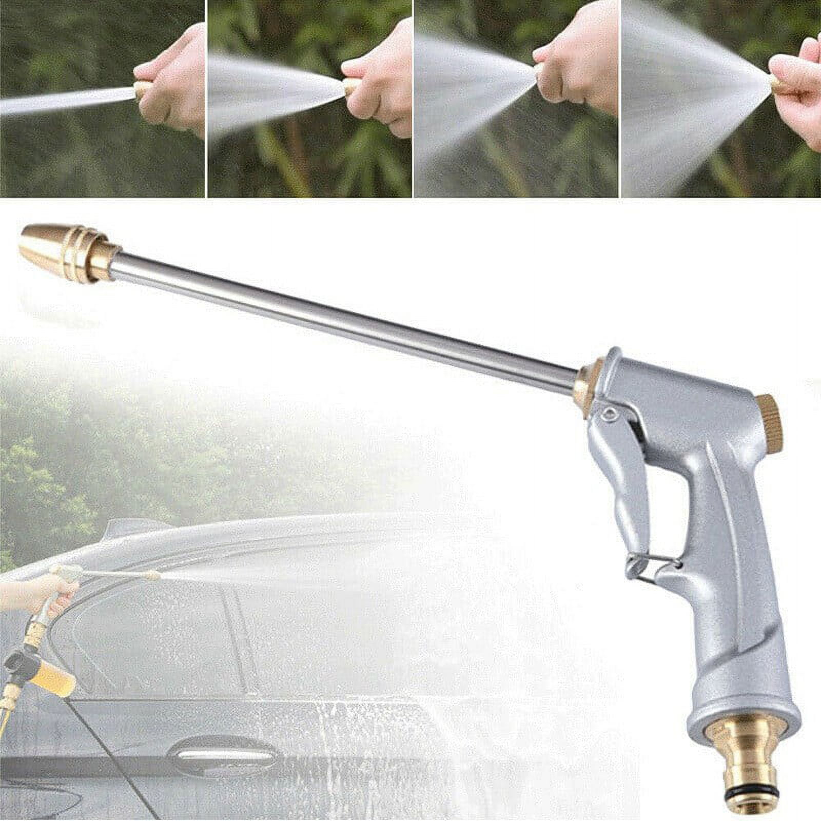 XZZjjl Hoses Expandable 100 Ft Shrink High Pressure Water Nozzle Long Spray Nozzle Garden Hose