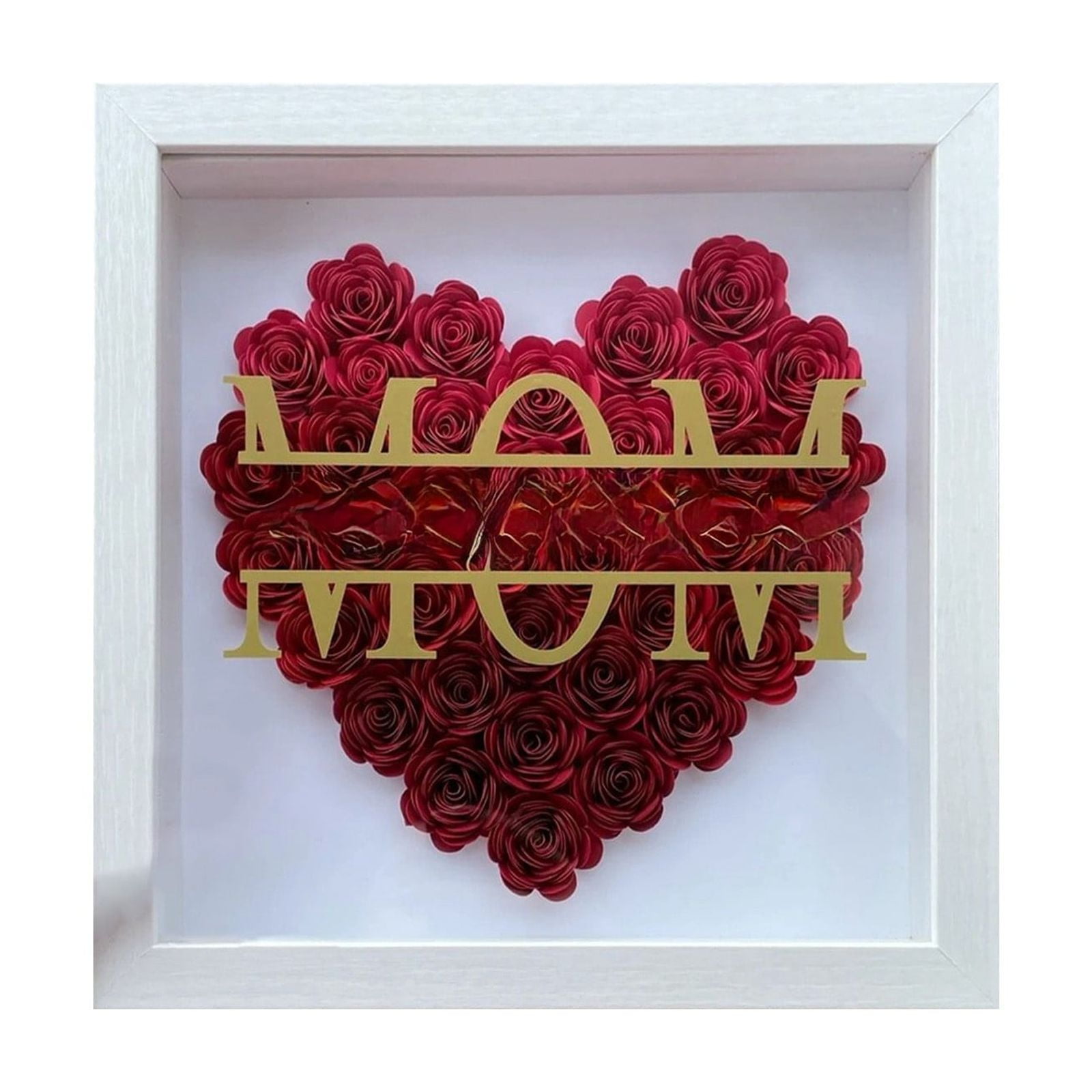 Ritten Frame XZZjjl Outside Weird Sculpture Diy Mother’S Day Photo Frame with ...
