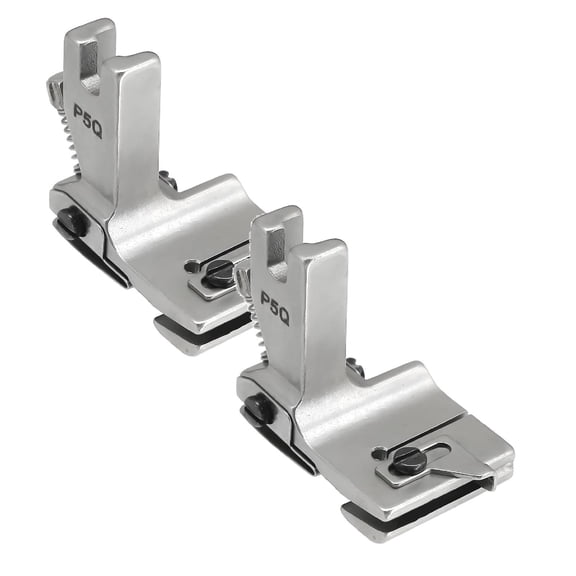 XaTanion Faucets,All P5 Adjustable Gathering Pleated Presser Foot Compatible With Industrial Sewing Machine(Grey) 2PCS