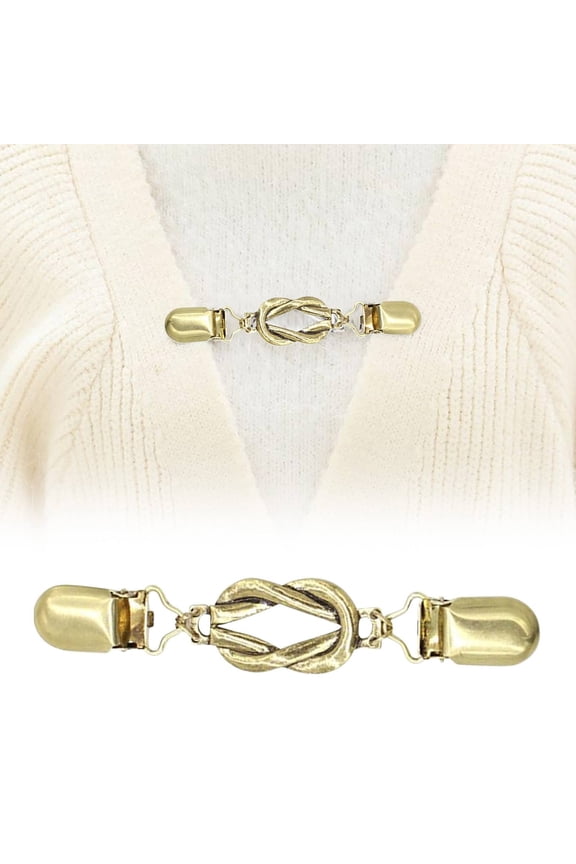 Fixing Clip,Cardigan Clip | Dress And Pants Clip Decorative Brooches Suitable For Women's Waist Dress Shawl Shirt And Dress(I)