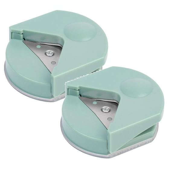XaTanion Office Supplies,Corner Rounder Cutter Rounding Corner Rounder Cutter Card Making Rounding Tool Cutter Rounding For Paper Crafts Paper Round Corner Multifunctional Rounder0(Mint Green) 2PCS