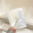 thumbnail image 1 of XaTanion Office Supplies,Sleeves For 6 Ring A5 Photocard Sleeves Double 4 Pocket Photo Pages Top Loading Photo Sheet Protector, 1 of 4