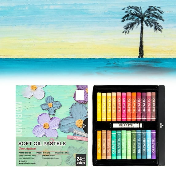 XaTanion Oil Pastels Soft Oil Pastels Set Drawing Art Kit Oil Pastels For Artists Suitable For Artist Beginners Students Art Painting Drawing,Mint Green,One Size