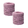 thumbnail image 1 of XaTanion Sewing Kit,Raffia For Crafts 150m Natural Raffia Yarn Raffia Yarn For Crocheting Raffia Paper Ribbon Natural Raffia Spool For Making Beach Bags Gift Wrapping Decorations Features: 2PCS, 1 of 4