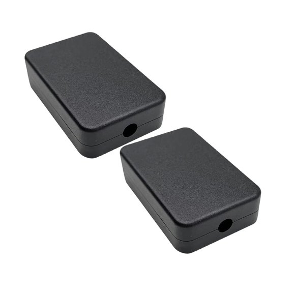 XaTanion tool bag,Electronic Junction Box Electrical Case For Projects Small Enclosure(Black) 2PCS
