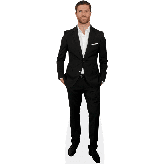 Xabi Alonso (Black Suit) Lifesize Cardboard Cutout Standee