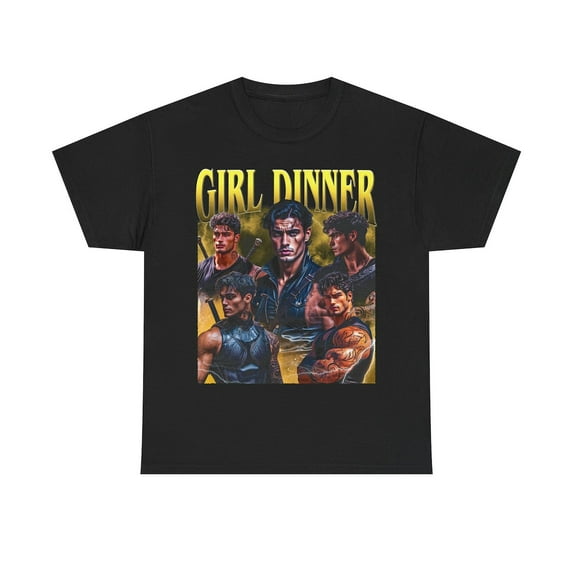 Xaden Riorson Girl Dinner T-shirt, 90s Vintagey Shirt, Culture Pop, Bootleg T-shirt, Gift for Her