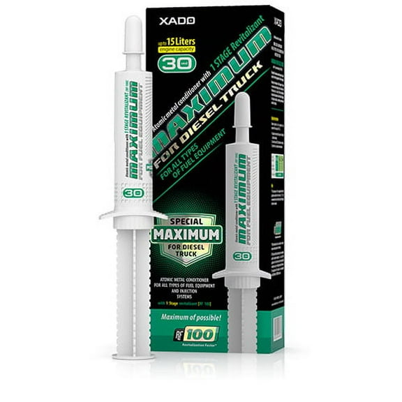 Xado Atomic Metal Conditioner Maximum Heavy Duty Diesel Truck for all types of fuel equipment