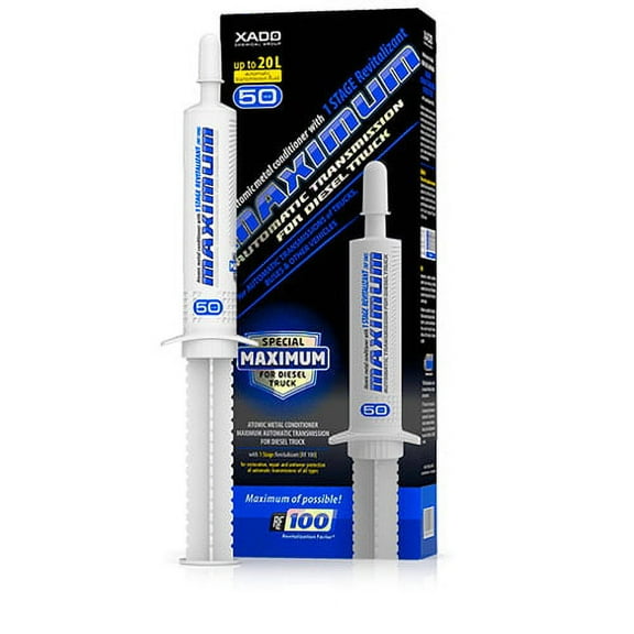 Xado Atomic Metal Conditioner Maximum Heavy Duty Truck 60K Treatment and Additive for Automatic transmission