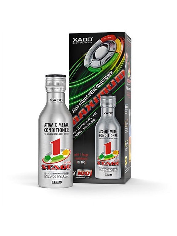 Atomic Metal Conditioner Maximum with 1 Stage Revitalizant Treatment and Additive for Gasoline LPG and Diesel Engines