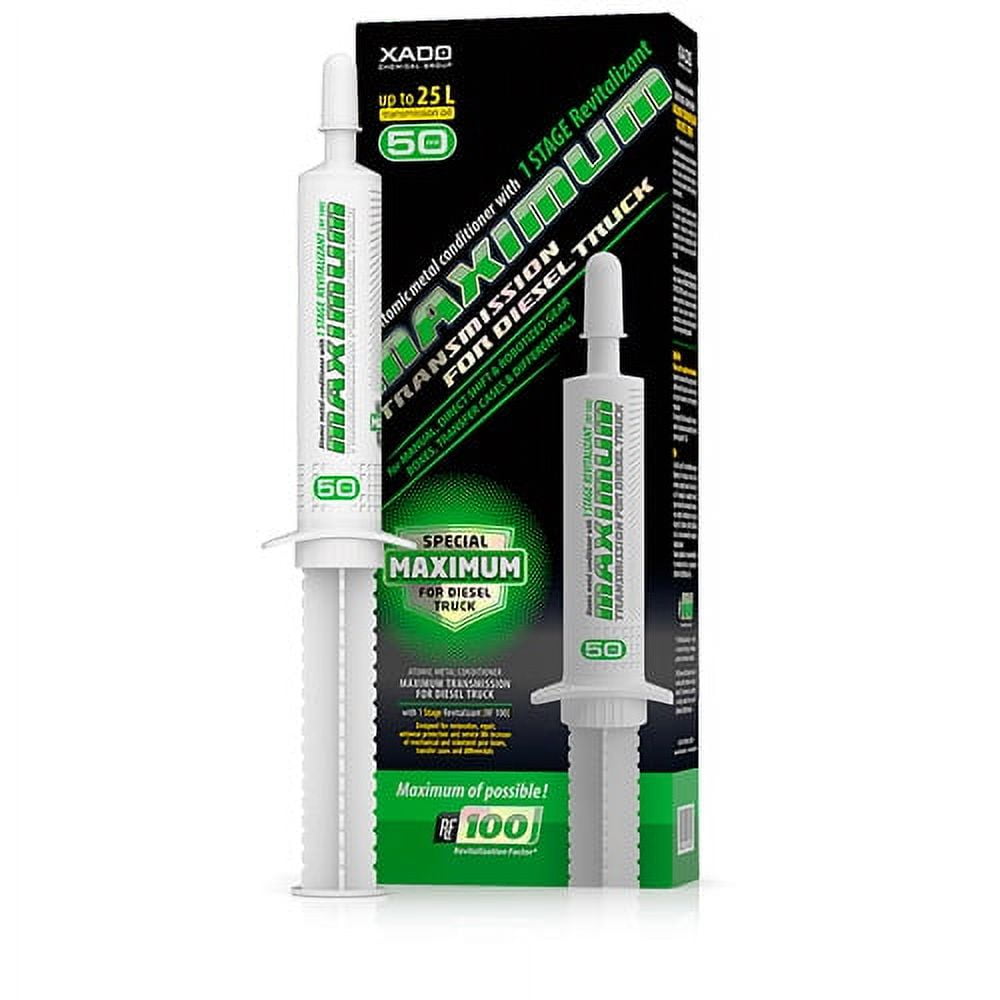 Xado Maximum Heavy Duty Truck 60K Treatment and Additive for manual transmission, Direct Shift, Transfer Cases and Differential