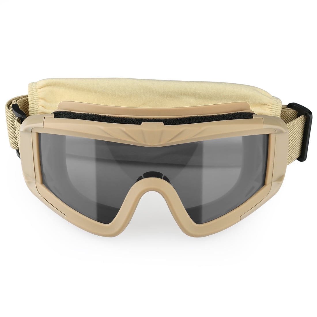 Xaegistac Airsoft Goggles Anti-Fog Safety Glasses for Hunting and Cycling