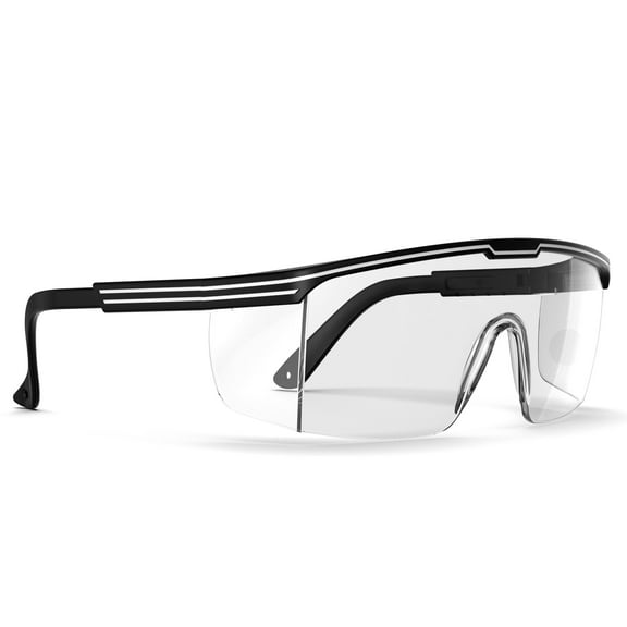 Xaegistac Anti-Fog Safety Glasses with Side Shields,UV400 Protective Eyewear ANSI Z87.1 Impact Resistant Safety Goggles for Men Women