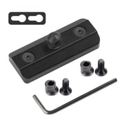 Xaegistac Keymod Bipod Adapter Mount for Keymod System - Includes 4 Keymod Screws & 4 Locking Nuts and 1 Wrench