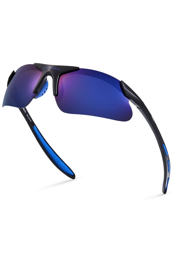 Kids Polarized Sports Sunglasses for Boys Girls Age 3-8 Toddler Baseball Softball TR90 Frame Glasses