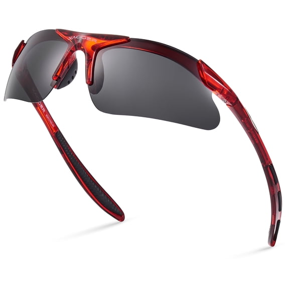 Xagger Kids Polarized Sports Sunglasses for Boys Girls Age 3-8 Toddler Baseball Softball TR90 Frame Glasses