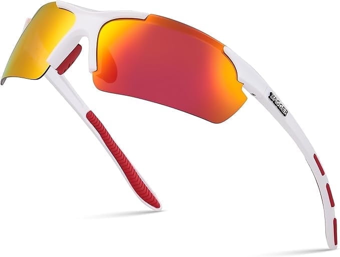 Xagger, Sport Sunglasses, UV400 Lightweight Wrap Around  display picture 3