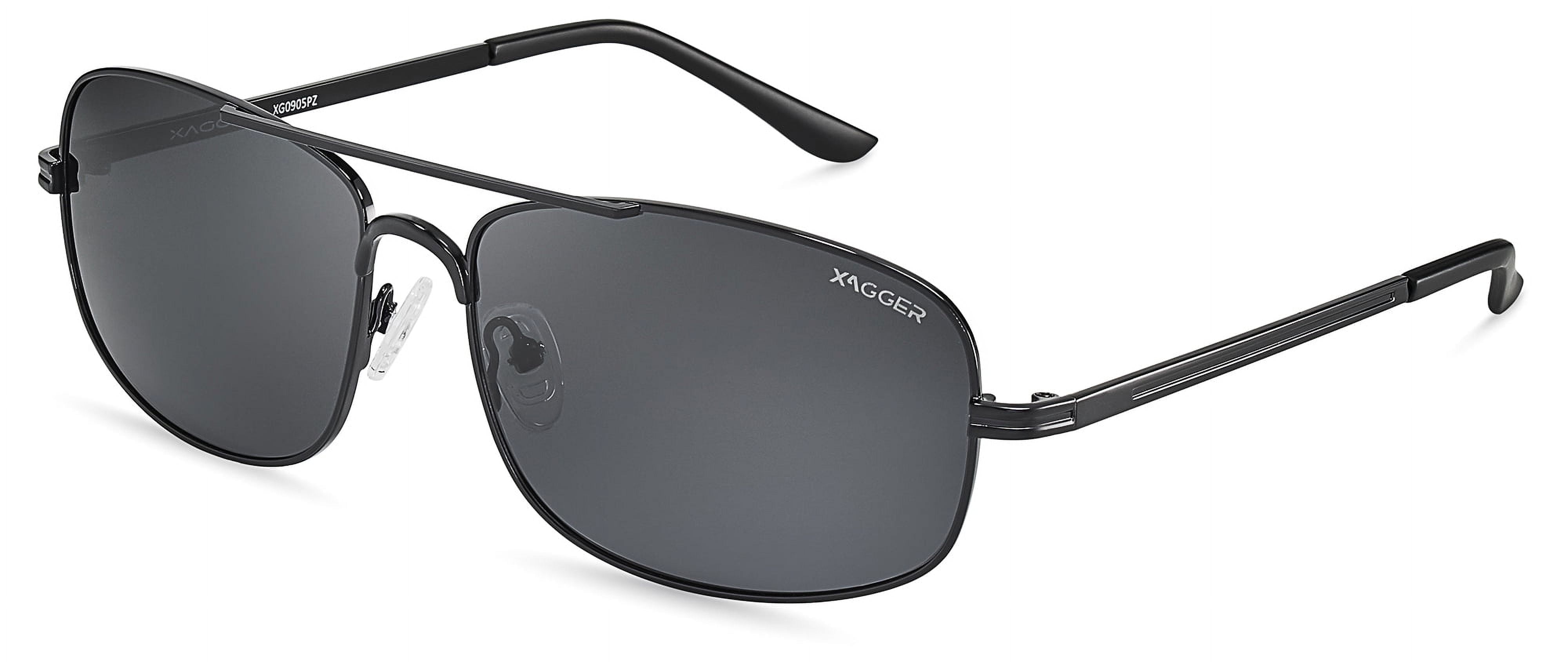 Metal Frame Sunglasses Polarized UV400 Lenses Driving Fishing Metal Frame Aviators Polarized Aviator Sunglasses For Men  main image 4