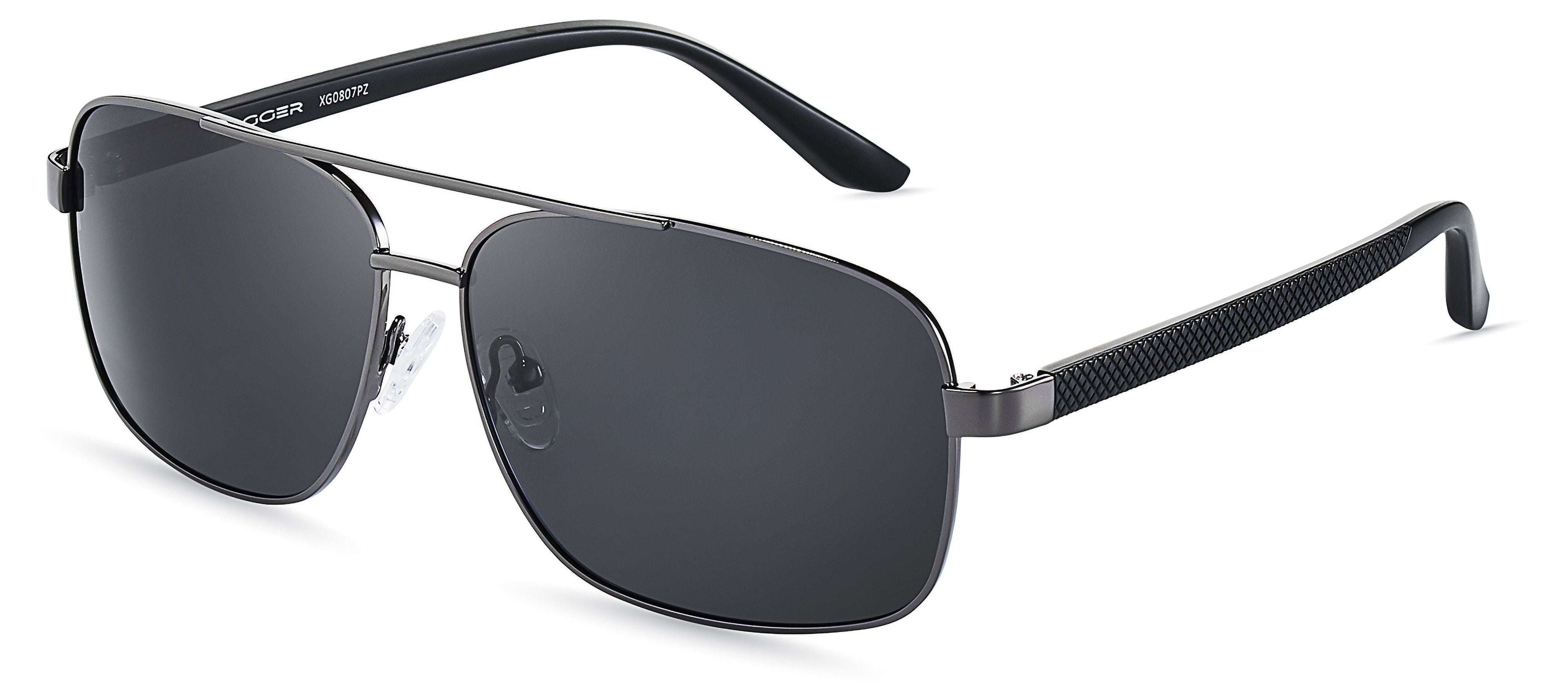 Polarized Aviator Sunglasses Metal Frame UV Protection Driving Fishing Golf Metal Frame Aviators Polarized Aviator Sunglasses For Men  main image 4