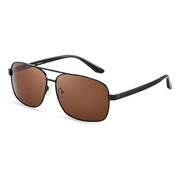 Xagger Polarized Square Aviator Sunglasses for Men Classic  display picture 2