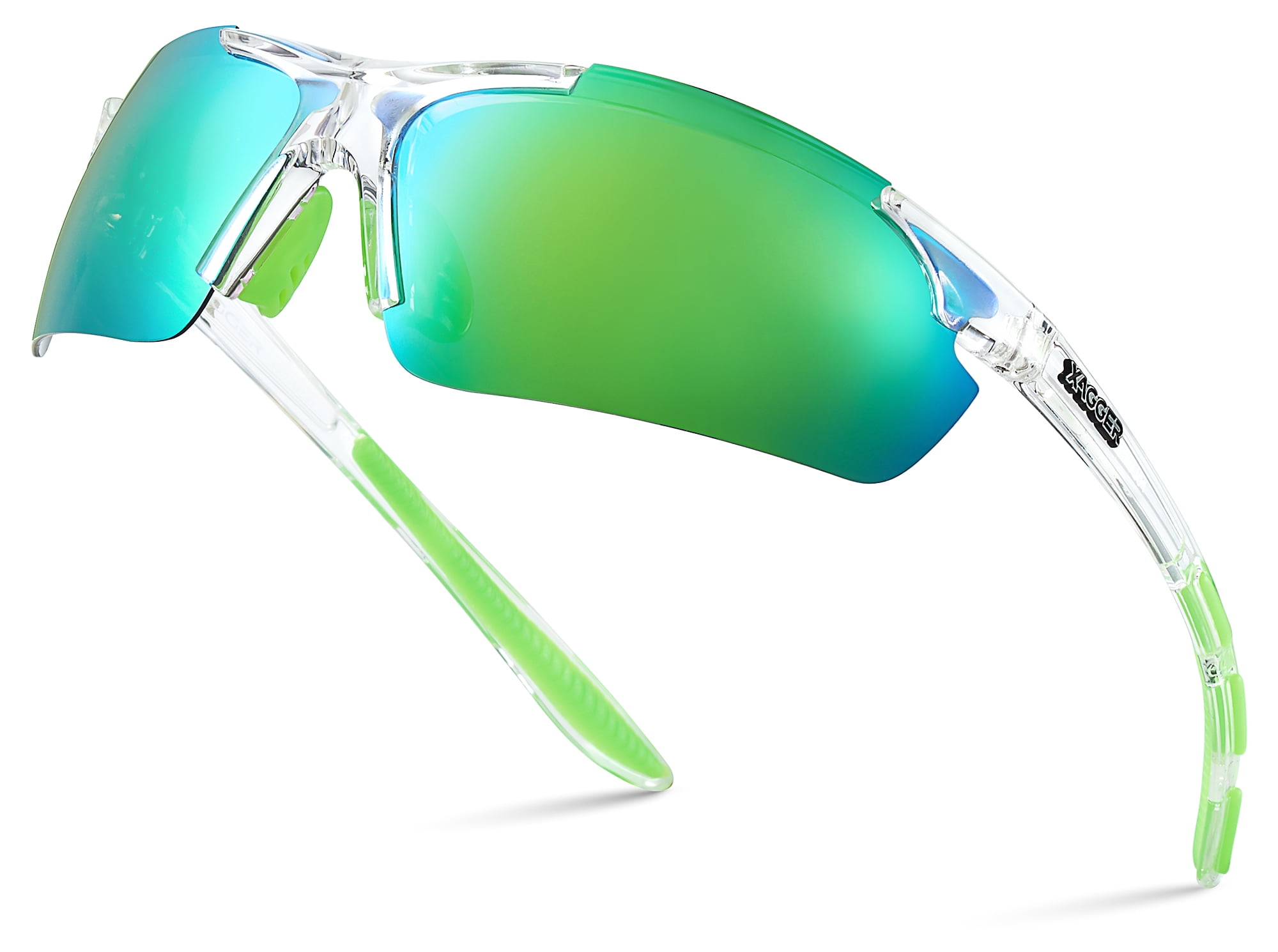 Xagger Polarized Wrap Around Sport Sunglasses for Men Women UV400  Lightweight Baseball Softball Running Cycling Sun Glasses