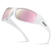Xagger Polarized Wrap Around Sunglasses for Men Women Sports Driving Fishing Anti-Glare UV400 Sun Glasses