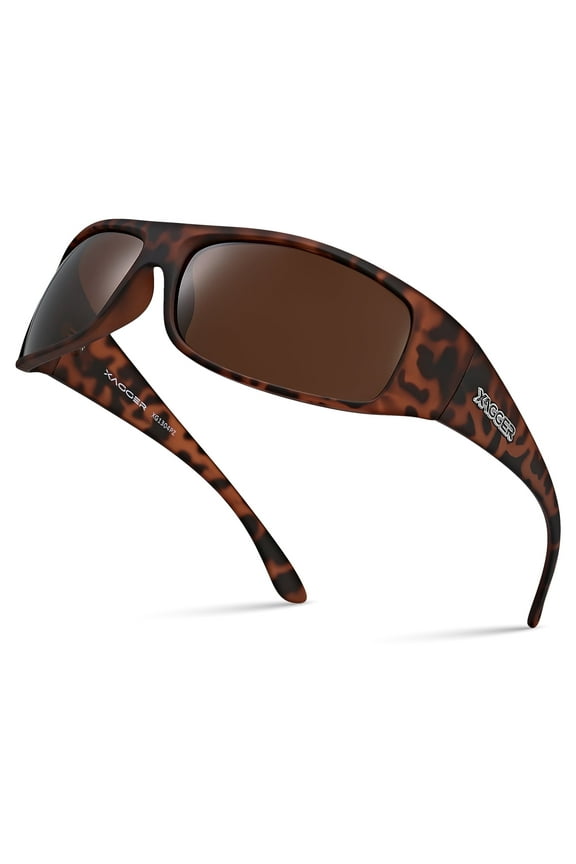 Polarized Wrap Around Sunglasses for Men Women Sports Driving Fishing Anti-Glare UV400 Sun Glasses