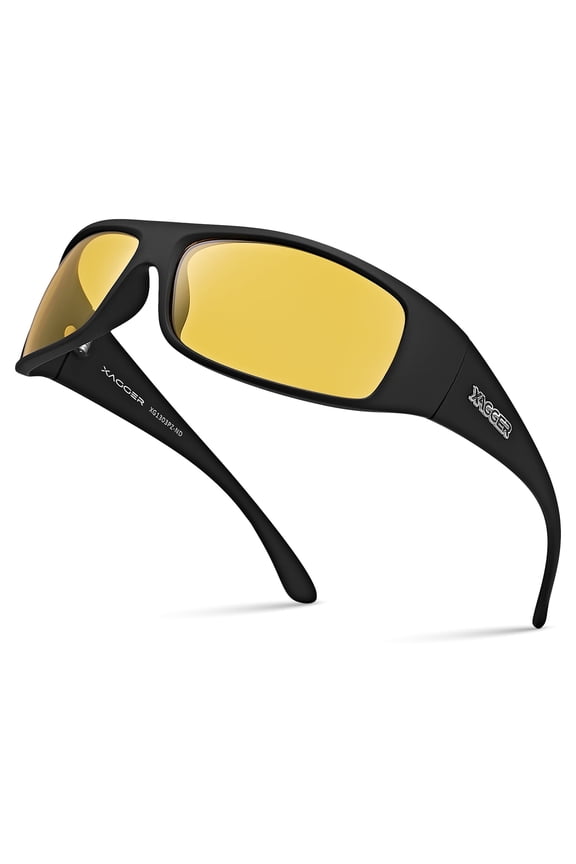 Polarized Wrap Around Sunglasses for Men Women Sports Driving Fishing Anti-Glare UV400 Sun Glasses