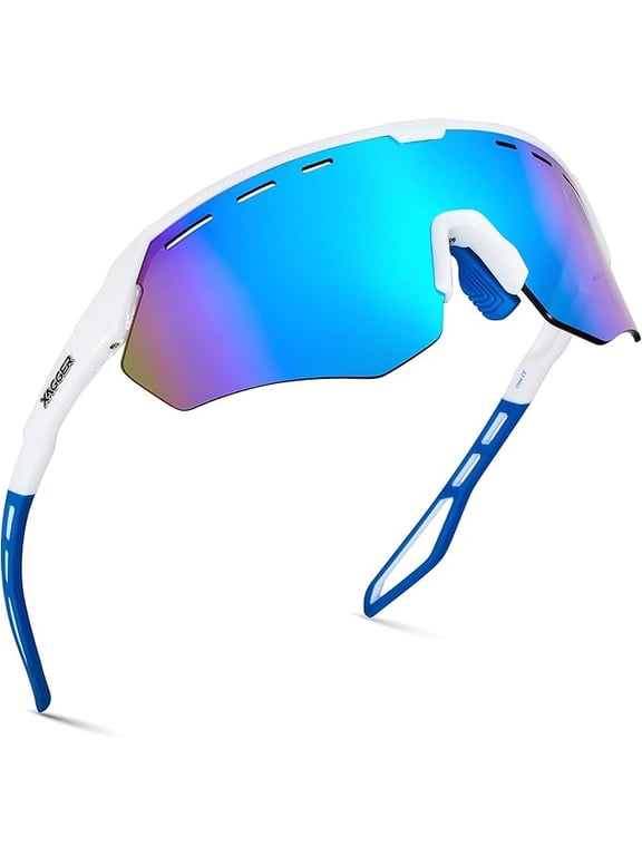 Sport Shield Sunglasses for Men Women Cycling Running Baseball UV400 Sun Glasses Wrap Around TR90 Frame