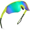 thumbnail image 1 of Xagger Sport Shield Sunglasses for Men Women Cycling Running Baseball UV400 Sun Glasses Wrap Around TR90 Frame, 1 of 6