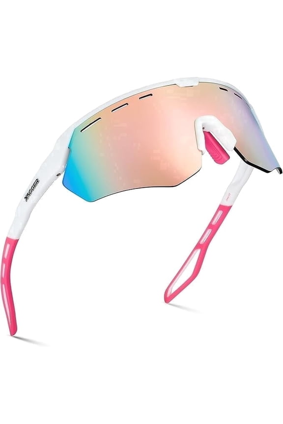 Sport Shield Sunglasses for Men Women Cycling Running Baseball UV400 Sun Glasses Wrap Around TR90 Frame