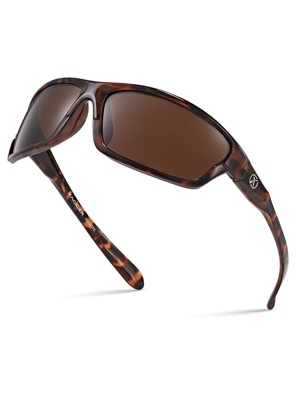 Wrap Around Polarized Sports Sunglasses for Men Women TR90 Frame Driving Running Fishing Sun Glasses