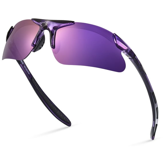 Xagger Youth Polarized Sports Sunglasses for Boys Girls Age 8-14 Kids Baseball Softball TR90 Frame Glasses