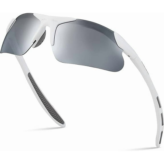 Xagger Youth Polarized Sports Sunglasses for Boys Girls Age 8-14 Kids Baseball Softball TR90 Frame Glasses