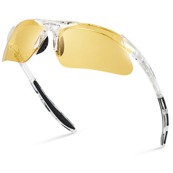 Xagger Youth Polarized Sports Sunglasses for Boys Girls Age 8-14 Kids Baseball Softball TR90 Frame Glasses