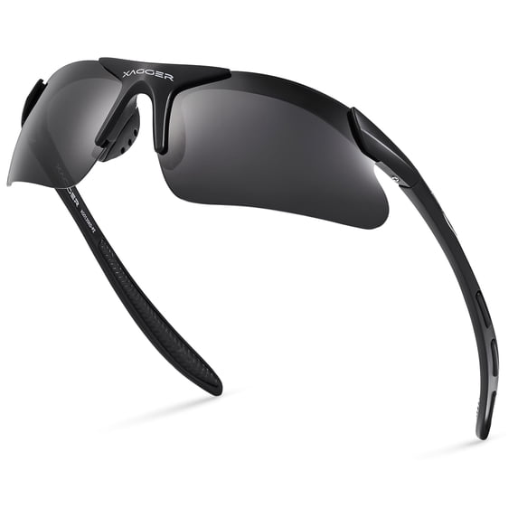 Xagger Youth Polarized Sports Sunglasses for Boys Girls Age 8-14 Kids Baseball Softball TR90 Frame Glasses