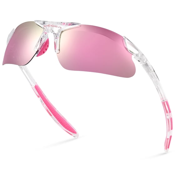 Xagger Youth Polarized Sports Sunglasses for Boys Girls Age 8-14 Kids Baseball Softball TR90 Frame Glasses