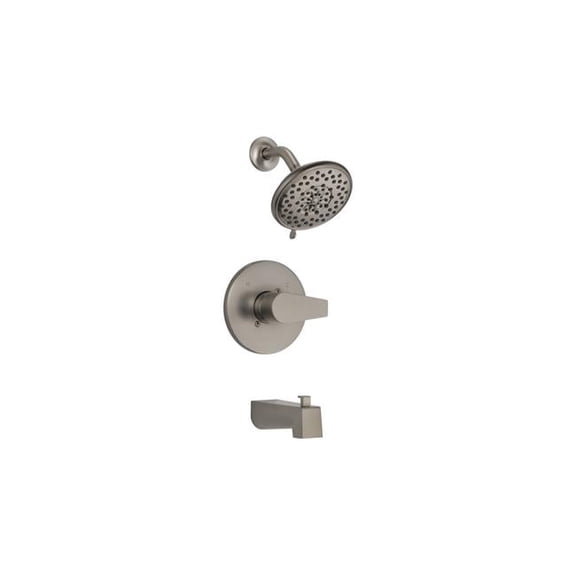 Xander Tub & Shower Trim Pack with 1.5 GPM Multi-Function Shower Head, Brushed Nickel
